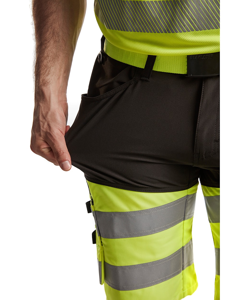 High Vis Shorts mit Stretch