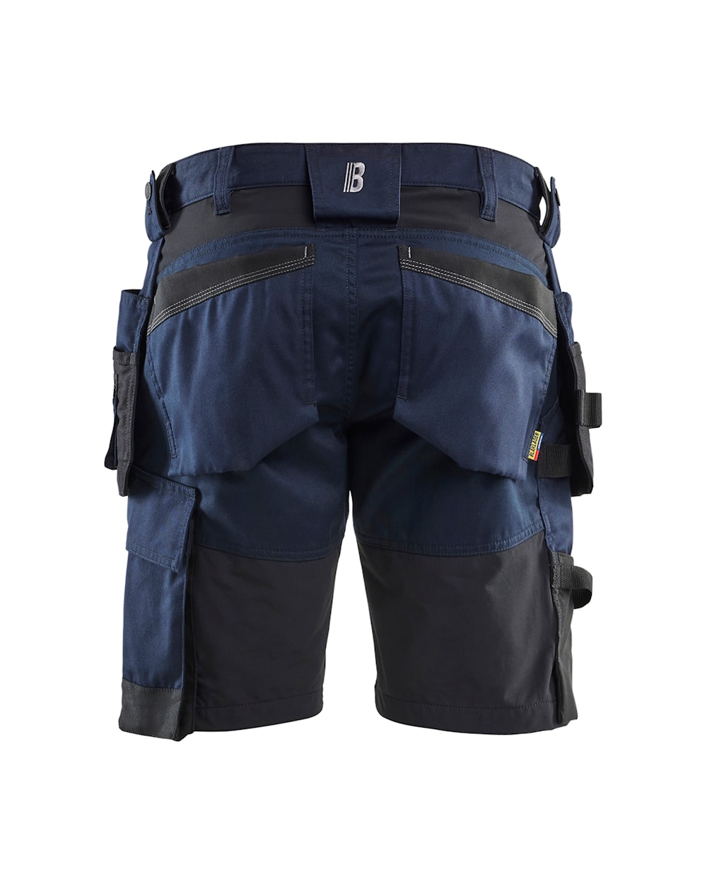 Handwerker Shorts mit Stretch hinten in dunkel Marineblau