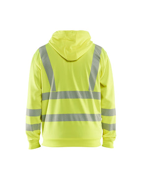 High Vis Kapuzensweater mit Reißverschluss