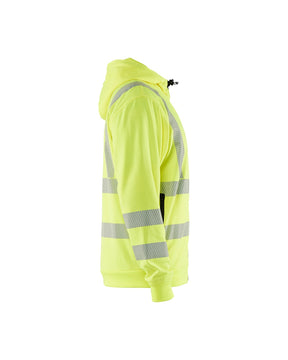 High Vis Kapuzensweater mit Reißverschluss