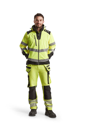 High Vis Softshell Jacke