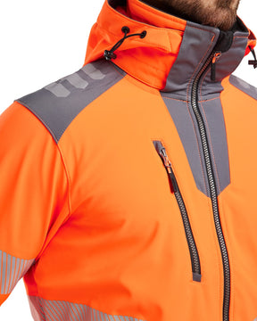 High Vis Softshell Jacke